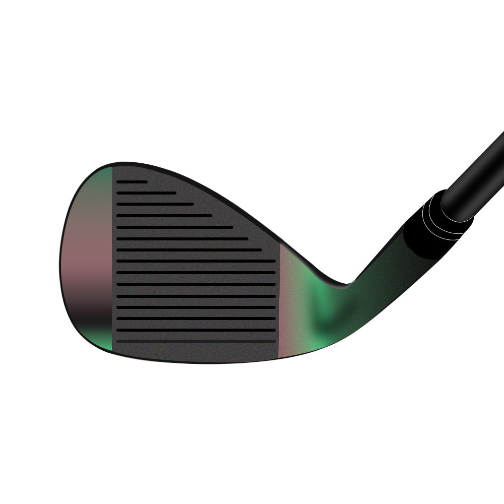 Golf-Wedge-Set, 52/56/60 Grad mit wunderschönem, buntem Schwarz-Finish 