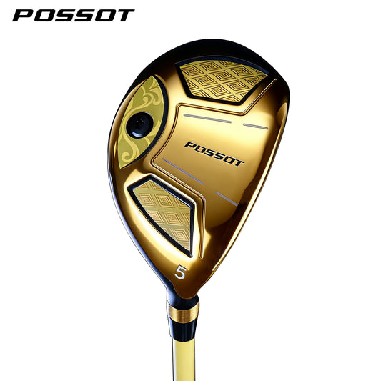 POSSOT Golf Hybrid Golden-colored titanium alloy 40 Inch