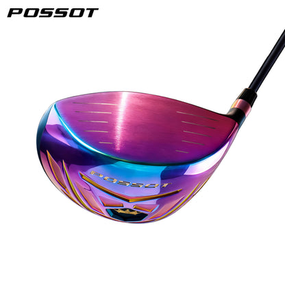 Rainbow PVD Golf Driver Graphite Shaft Rubber Grip for Women Ladies
