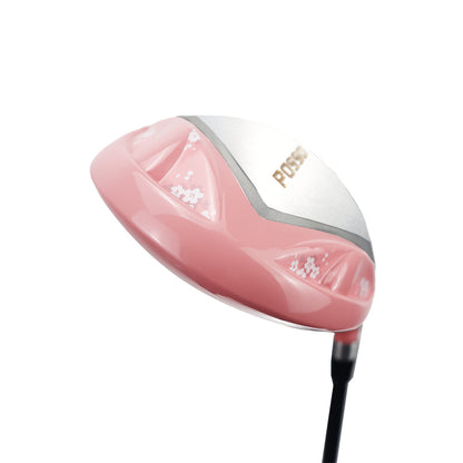 POSSOT Pink TI Alloy Golf Drivers for Men & Women 10.5 Golf Driver Carbon Fiber Driver Golf Drivers for Men Right Handed
